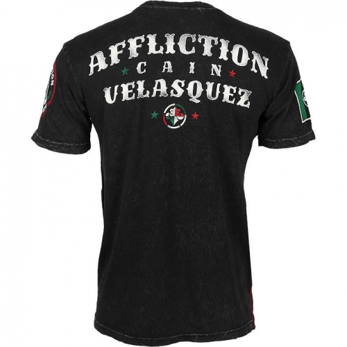 Affliction Cain Velasquez UFC 166 Revolutionary T-shirt - Black photo